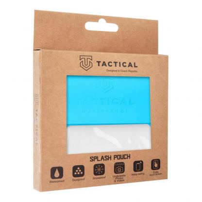 Tactical Splash Pouch S/M - универсален водоустойчив калъф за смартфони до 5.5 инча (син) 2
