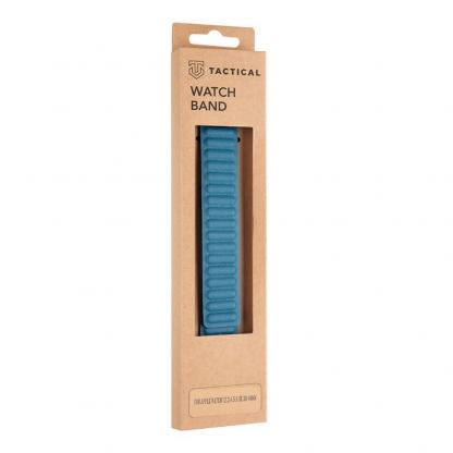 Tactical 730 Leather Loop Band - кожена каишка от естествена кожа за Apple Watch 38мм, 40мм (син) 4
