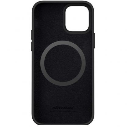Nillkin CamShield Silky Magnetic Case - силиконов (TPU) калъф с вграден магнитен конектор (MagSafe) за iPhone 12 Pro Мax (черен) 2