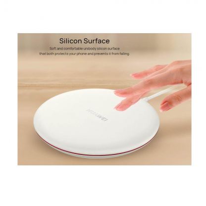 Huawei CP60 Inductive Charging Station USB-C - пад (поставка) за безжично зареждане с технология за бързо зареждане (бял) (bulk) 6