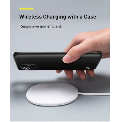 Baseus Alloy Leather Protective Case (WIXM11-01) - удароустойчив хибриден кейс за Xiaomi Mi 11 (черен) 13