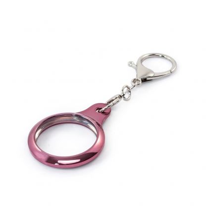 ComT TPU Shining AirTag Cover - силиконов ключодържател за Apple AirTag (розов) 2