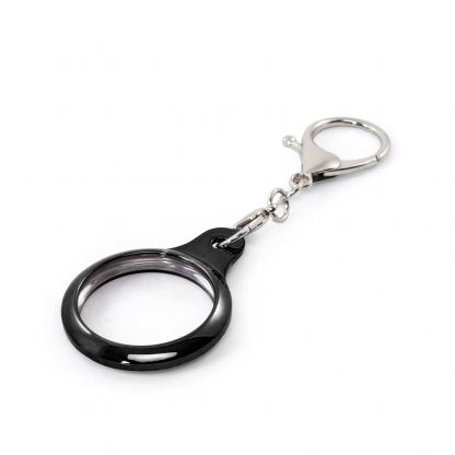 ComT TPU Shining AirTag Cover - силиконов ключодържател за Apple AirTag (черен) 2