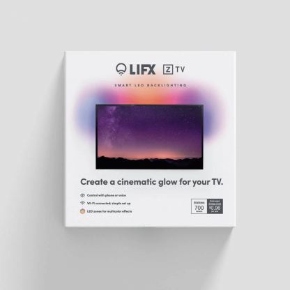 Lifx Z LED Strip 1m Kit (Z TV Kit) - LED лента (100 см.), съвместима с Amazon Alexa, Apple HomeKit и Google Assistant   2