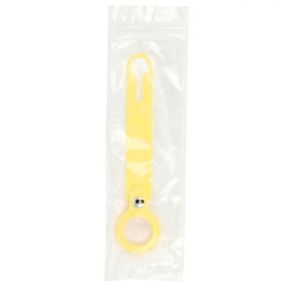 Tel Silicone Loop - силиконова каишка за Apple AirTag (жълт) 6