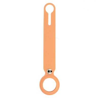 Tel Silicone Loop - силиконова каишка за Apple AirTag (оранжев) 4