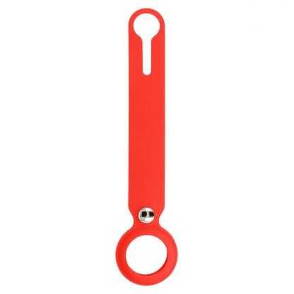 Tel Silicone Loop - силиконова каишка за Apple AirTag (червен) 4