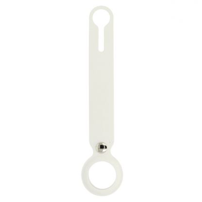 Tel Silicone Loop - силиконова каишка за Apple AirTag (бял) 4