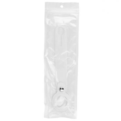 Tel Silicone Loop - силиконова каишка за Apple AirTag (бял) 5