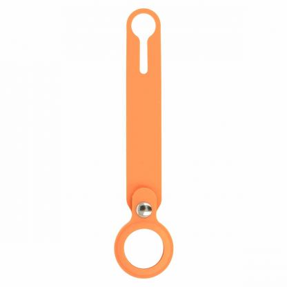 JC AirTag Silicone Loop - силиконова каишка за Apple AirTag (оранжев) 2