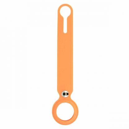 JC AirTag Silicone Loop - силиконова каишка за Apple AirTag (оранжев) 3