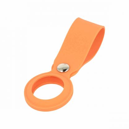 JC AirTag Silicone Loop - силиконова каишка за Apple AirTag (оранжев) 4