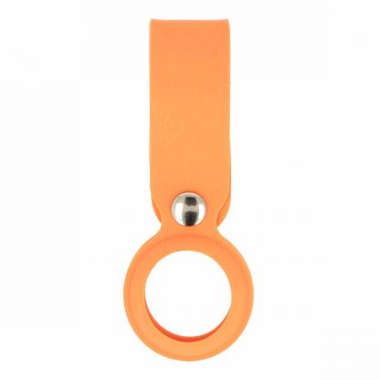 JC AirTag Silicone Loop - силиконова каишка за Apple AirTag (оранжев) 5