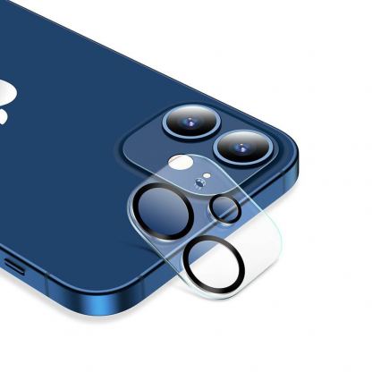 ESR Camera Lens Protector - предпазни стъклени защитни покрития за камерата на iPhone 12 mini (2 броя) (прозрачен) 2