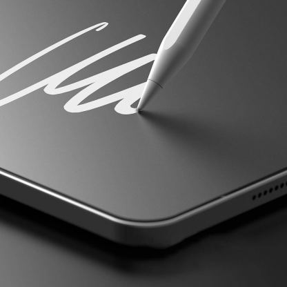 Ringke Paper Touch Film Screen Protector Hard - качествено защитно покритие (подходящо за рисуване) за дисплея на iPad Pro 12.9 M1 (2021), iPad Pro 12.9 (2020), iPad Pro 12.9 (2018) (2 броя)  6