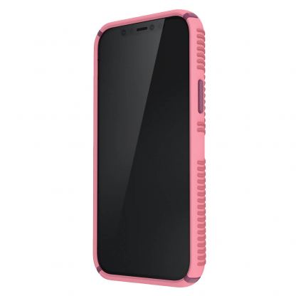 Speck Presidio 2 Grip Case - удароустойчив хибриден кейс за iPhone 12, iPhone 12 Pro (розов) 6