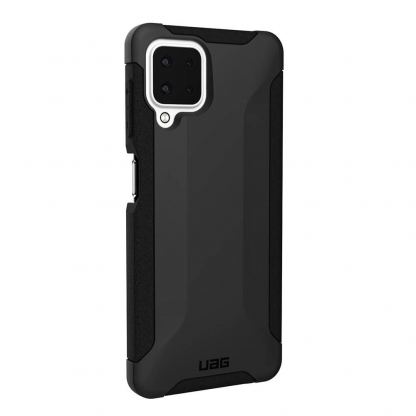 Urban Armor Gear Scout Case - удароустойчив хибриден кейс за Samsung Galaxy A22 (черен) 2