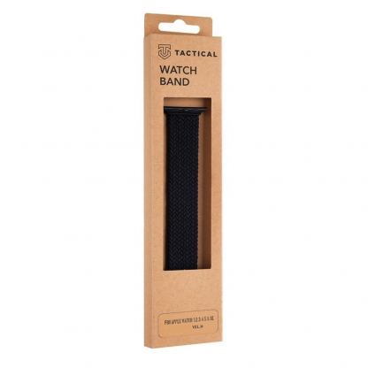 Tactical 774 Braided String Band Size M - текстилна каишка за Apple Watch 42мм, 44мм (черен) 4