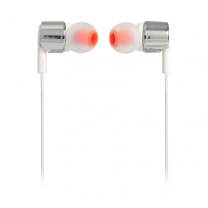 JBL T210 In-Ear headphones - слушалки с микрофон за мобилни устройства (сребрист) 5