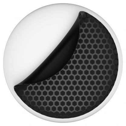 Spigen AirTag Hydrogel Foil Airskin 4 Set - комплект от 4 чифта защитни покрития за Apple AirTag (черен-карбон) 4