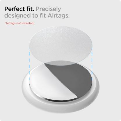 Spigen AirTag Hydrogel Foil Airskin 4 Set - комплект от 4 чифта защитни покрития за Apple AirTag (матиран) 8