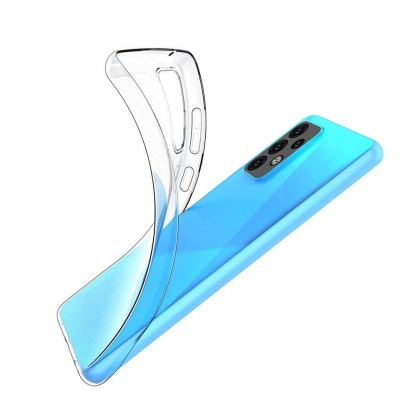 Ultra-Slim Case - тънък силиконов (TPU) калъф (0.3 mm) за Samsung Galaxy A02s (прозрачен) 5