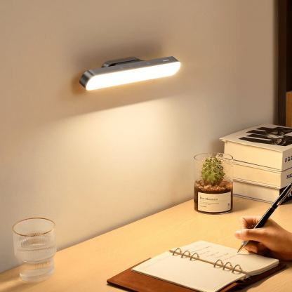 Baseus Magnetic Stepless Dimming Desk Lamp (DGXC-C0G) - магнитна настолна LED лампа (тъмносив) 5