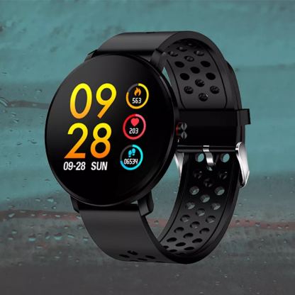 Denver Bluetooth Smartwatch with Heartrate Sensor - умен фитнес часовник с фунцция за измерване на пулса за iOS и Android (черен) 2