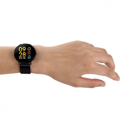 Denver Bluetooth Smartwatch with Heartrate Sensor - умен фитнес часовник с фунцция за измерване на пулса за iOS и Android (черен) 3
