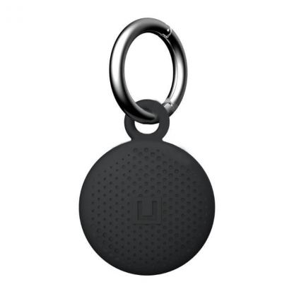 Urban Armor Gear AirTag Dot Keychain 4 Pack - комплект от 4 броя силиконови ключодържателя за Apple AirTag (бял-черен) 6