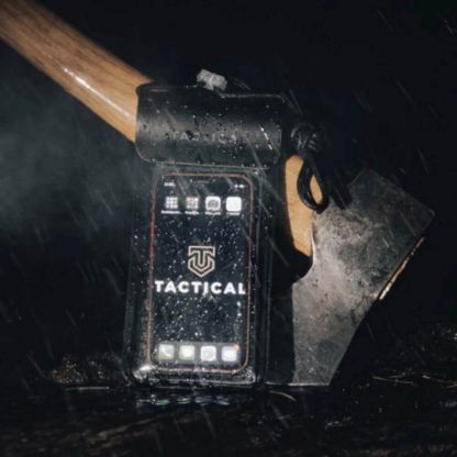 Tactical Splash Pouch XXL - универсален водоустойчив калъф за смартфони до 6.7 инча (син) 2