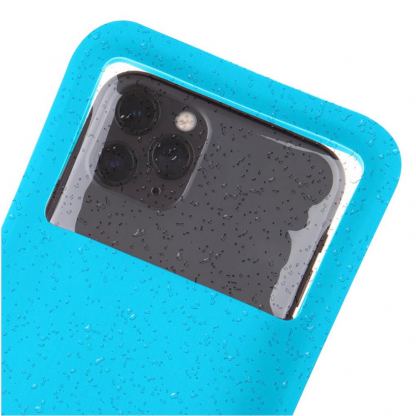 Tactical Splash Pouch XXL - универсален водоустойчив калъф за смартфони до 6.7 инча (син) 3