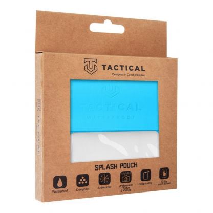 Tactical Splash Pouch XXL - универсален водоустойчив калъф за смартфони до 6.7 инча (син) 4
