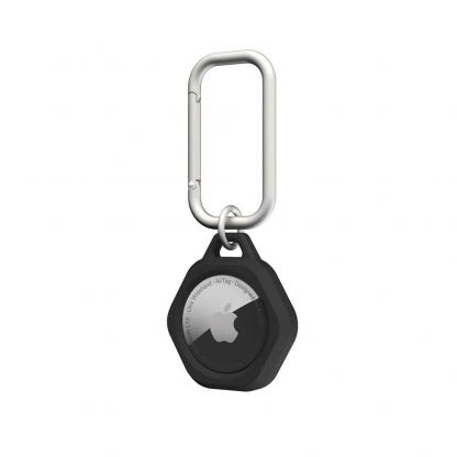 Urban Armor Gear AirTag Scout Keychain 4 Pack - комплект от 4 броя силиконови ключодържателя за Apple AirTag (зелен-черен) 2
