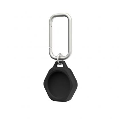 Urban Armor Gear AirTag Scout Keychain 4 Pack - комплект от 4 броя силиконови ключодържателя за Apple AirTag (зелен-черен) 3