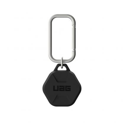 Urban Armor Gear AirTag Scout Keychain 4 Pack - комплект от 4 броя силиконови ключодържателя за Apple AirTag (зелен-черен) 6