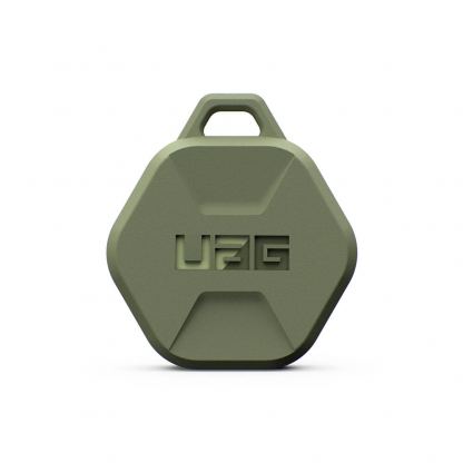 Urban Armor Gear AirTag Scout Keychain 4 Pack - комплект от 4 броя силиконови ключодържателя за Apple AirTag (зелен-черен) 11