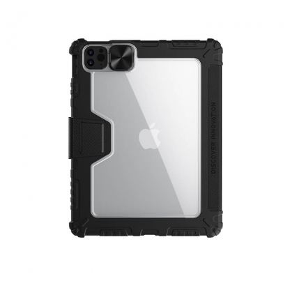 Nillkin Bumper PRO Protective Stand Case - удароустойчив хибриден кейс за iPad Pro 11 M1 (2021), iPad Pro 11 (2020), iPad Air 4 (2020) (сив) 10
