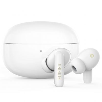 Edifier TWS330NB True Wireless Active Noise Canceling Earbuds - безжични блутут слушалки с кейс за мобилни устройства (бял)  3
