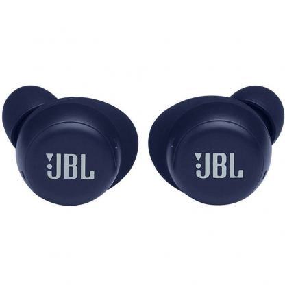 JBL Live Free NC+ True Wireless Noise Cancelling Earbuds - безжични блутут слушалки със зареждащ кейс (син)  3