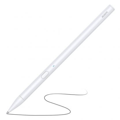 ESR Digital Stylus Pen Plus (microUSB port) - професионална писалка за iPad (модели 2018-2021) (бял)