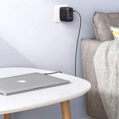 Ugreen GaN Fast Wall Charger PPS 65W - захранване за ел. мрежа за лаптопи, смартфони и таблети с USB и 3xUSB-C изходи с технология за бързо зареждане (черен) 3