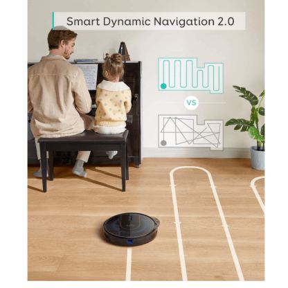 Anker Eufy RoboVac G30 Verge Vacuum Cleaner - прахосмукачка робот (черен)  3