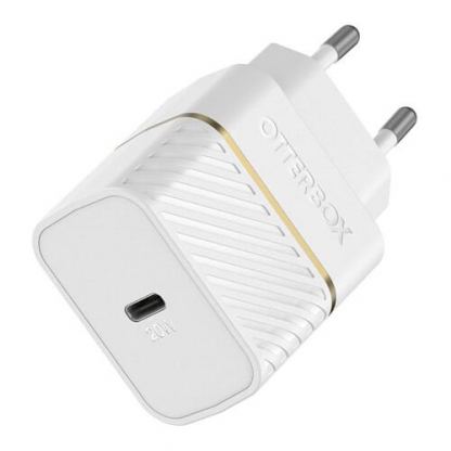 Otterbox Protection and Charger Kit - комплект удароустойчив кейс Symmetry, стъклено защитно покритие за дисплея Alpha Glass и 20W USB-C захранване за iPhone 12, iPhone 12 Pro 14