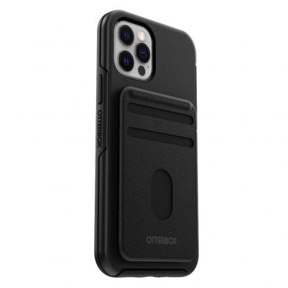 Otterbox Wallet for MagSafe - кожен портфейл (джоб) за прикрепяне към iPhone с MagSafe (черен) 4