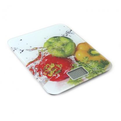 Omega Kitchen Scale Vegetables with LCD Display - кухненска везна за измерване на теглото на хранителни продукти 3