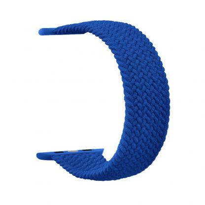 Tactical 760 Braided String Band Size S - текстилна каишка за Apple Watch 38мм, 40мм (тъмносин) 2