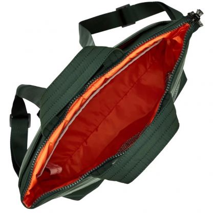 Knomo Reykjavik Laptop Tote Backpack 15 - луксозна дамска раница от естествена кожа (зелен) 5