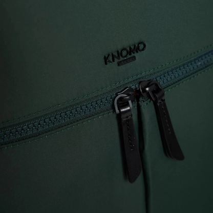 Knomo Reykjavik Laptop Tote Backpack 15 - луксозна дамска раница от естествена кожа (зелен) 7