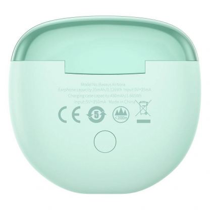 Baseus Encok W02 TWS In-Ear Bluetooth Earphones - безжични блутут слушалки със зареждащ кейс (син) 10